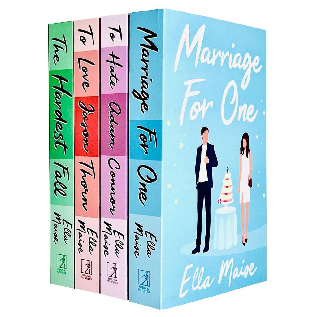 Ella Maise Collection 4 Books Set (Marriage for One, The Hardest Fall, To Love Jason Thorn, To Hate Adam Connor) - skihosevxElla Maise Collection 4 Books Set (Marriage for One, The Hardest Fall, To Love Jason Thorn, To Hate Adam Connor)skihosevxskihosevxPLD23979