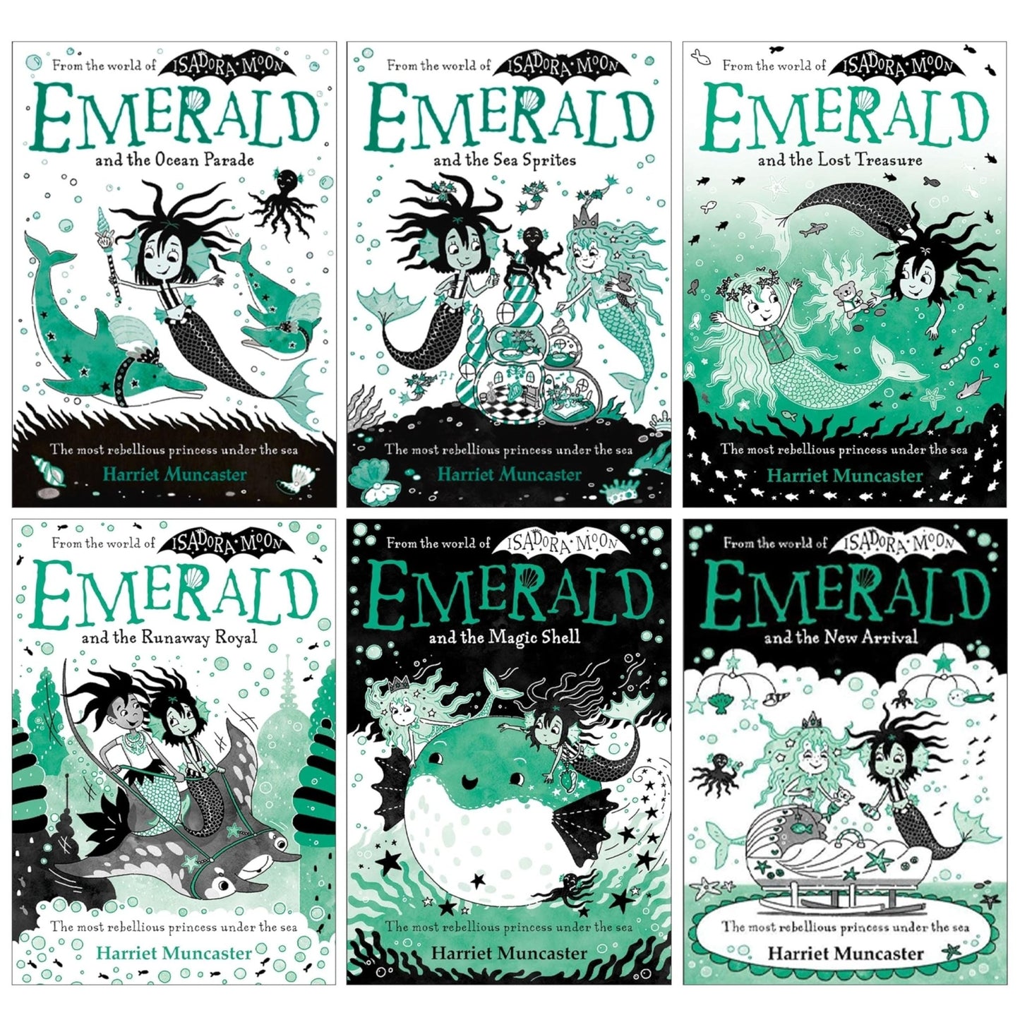 Emerald Series Book 1-6 World Of Isadora Moon 6 Books Collection Set by Harriet Muncaster (Emerald and the Magic Shell) - skihosevxEmerald Series Book 1-6 World Of Isadora Moon 6 Books Collection Set by Harriet Muncaster (Emerald and the Magic Shell)Oxford University Press UKskihosevxskihosevxPLD23974Oxford University Press UK