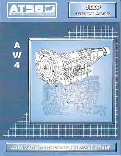 Jeep AW4 ATSG Rebuild Manual 30-43LE Transmission Service Overhaul Book Cherokee