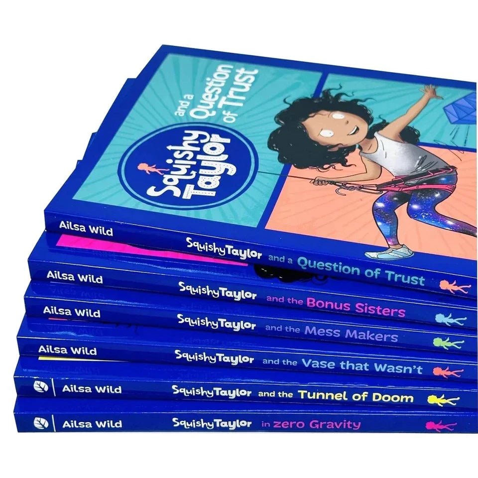 Squishy Taylor 6 Books Collection Set by Ailsa Wild (Zero Gravity, Tunnel of Doom, Question of Trust) - skihosevxSquishy Taylor 6 Books Collection Set by Ailsa Wild (Zero Gravity, Tunnel of Doom, Question of Trust)Raintree/Curious Fox ltdAilsa WildskihosevxVRT-26823Raintree/Curious Fox ltd