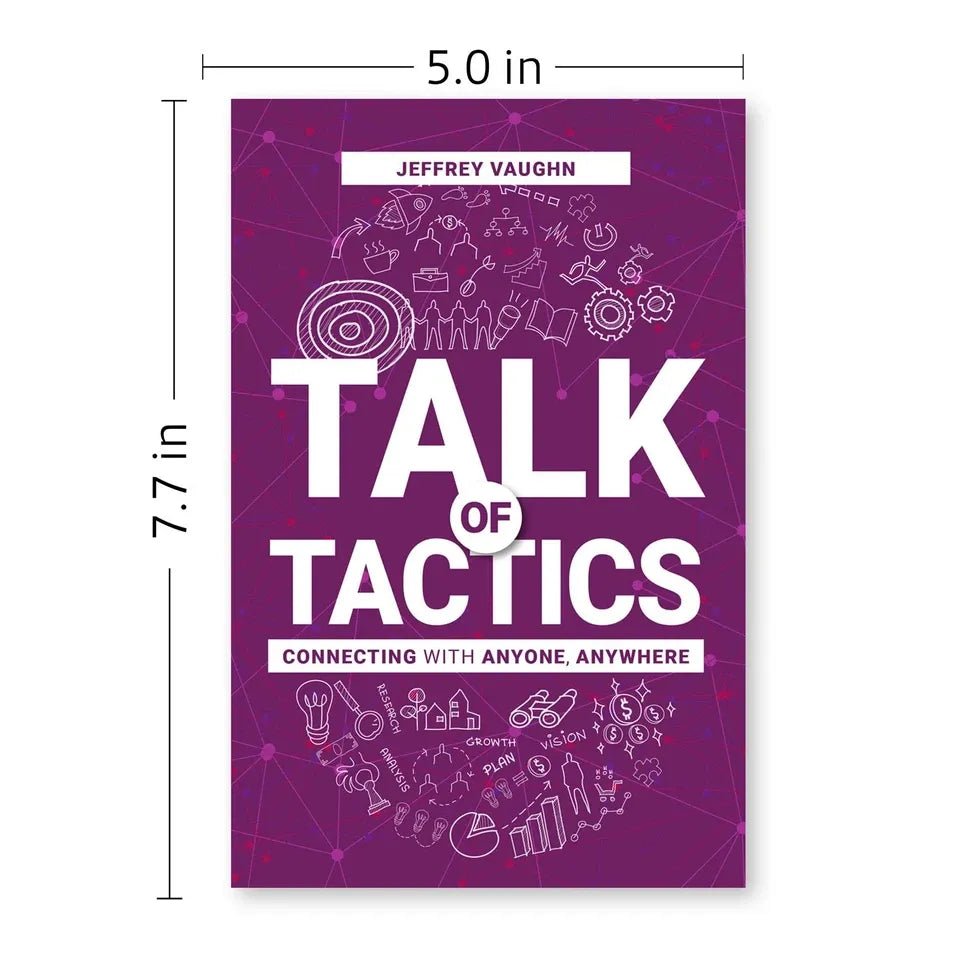 Talk of Tactics: Connecting with Anyone, Anywhere by Jeffrey Vaughn - skihosevxTalk of Tactics: Connecting with Anyone, Anywhere by Jeffrey VaughnRupa PublicationsJeffrey VaughnskihosevxSNG22102Rupa Publications