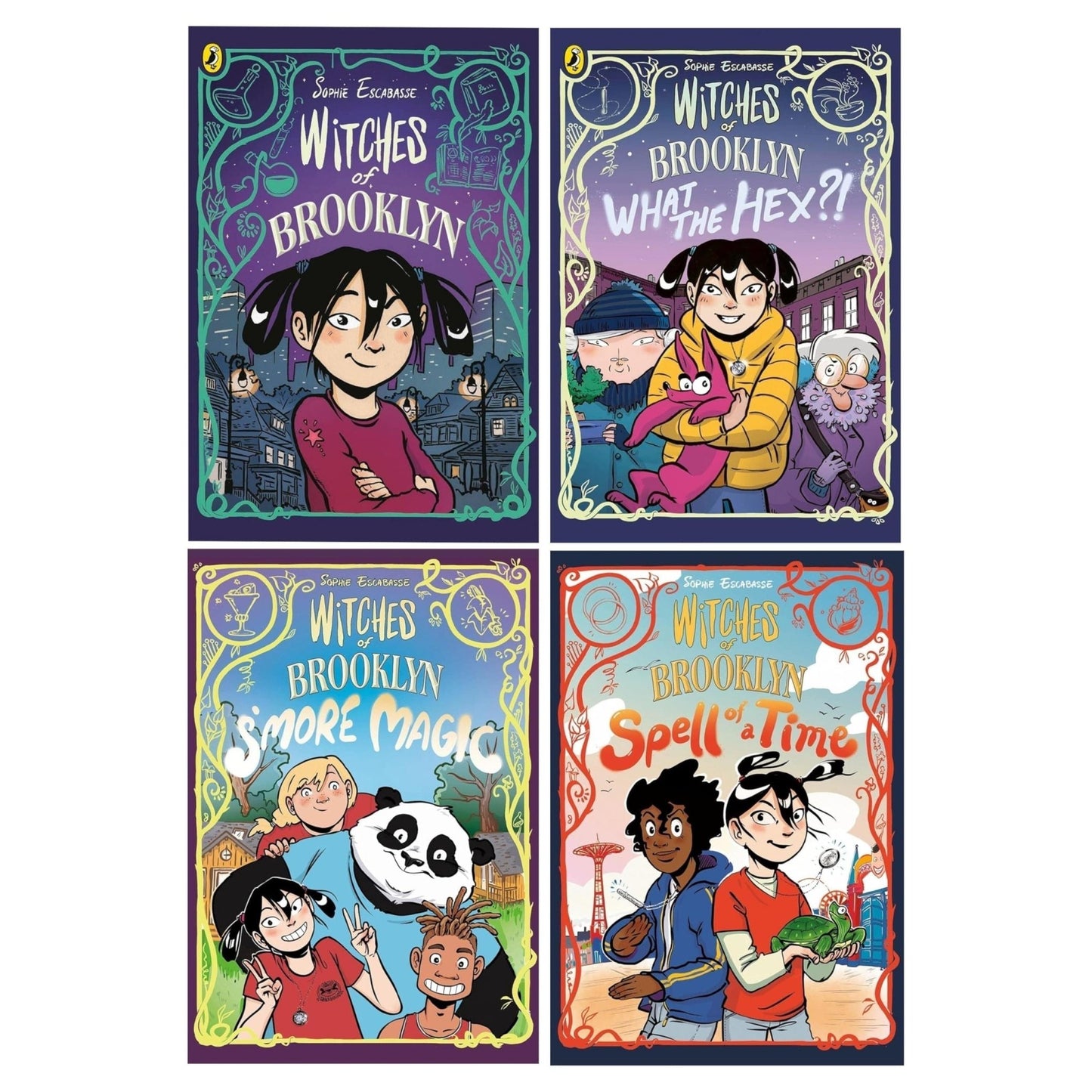 Witches of Brooklyn Graphic Novel Series by Sophie Escabasse 4 Books Collection Set (Witches of Brooklyn) - skihosevxWitches of Brooklyn Graphic Novel Series by Sophie Escabasse 4 Books Collection Set (Witches of Brooklyn)Penguin UKskihosevxskihosevxPLD24036Penguin UK