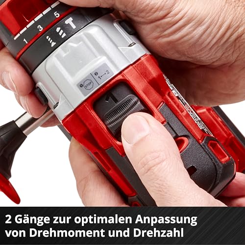 Professional Akkuschrauber TE-CD 18 Li-i BL Solo Power X-Change (18 V, Schlagfunktion, Brushless, 60 Nm, 2 Gang, 13 mm Metallbohrfutter, LED Licht, ohne Akku)