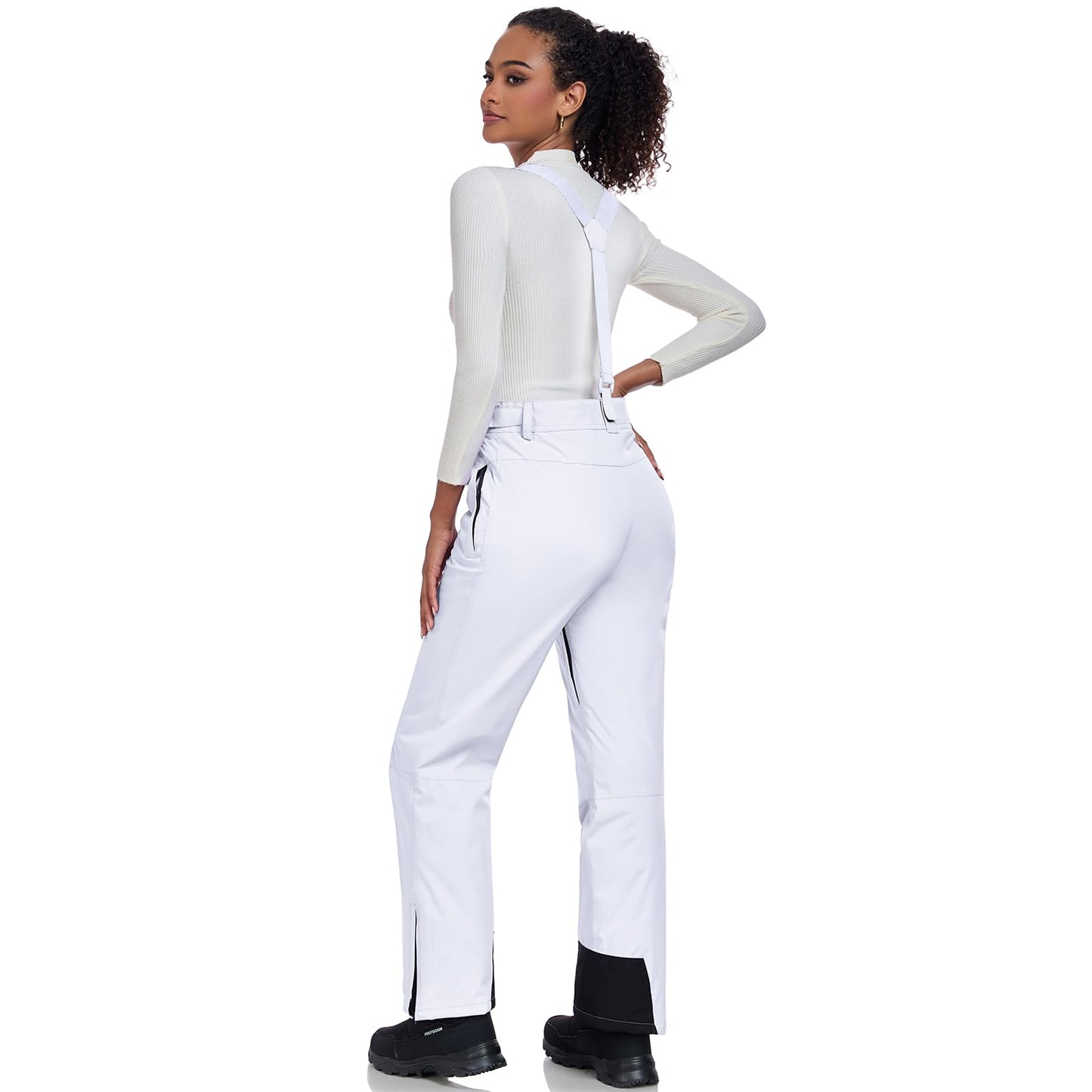 HOTIAN Damen Ski Jacke und Hosen 2 Teilig Set Skianzug Damen Wasserdicht Winddicht Winter Warme SkiSchnee Skifahren Sätze Snowboard Set