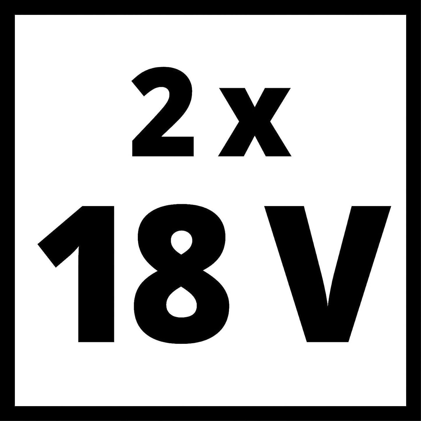 Akku PXC-Twinpack 2,5 Ah Power X-Change (Li-Ion, 18 V, 2x 2,5 Ah-Akkus, universell für alle PXC-Geräte, proaktives Batteriemanagement, angepasste Ladezyklen)