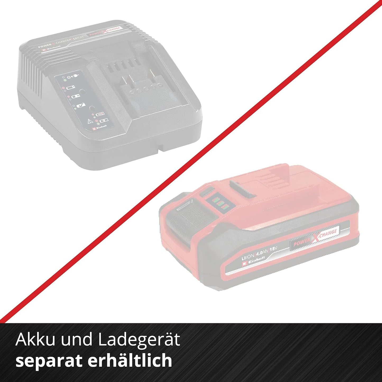Akku-Bohrhammer TE-HD 18/12 Li-Solo Power X-Change (Lithium-Ionen, 18 V, 1,3 J, Bohrleistung in Beton 12 mm, SDS-plus-Aufnahme, LED-Licht, ohne Akku und Ladegerät)