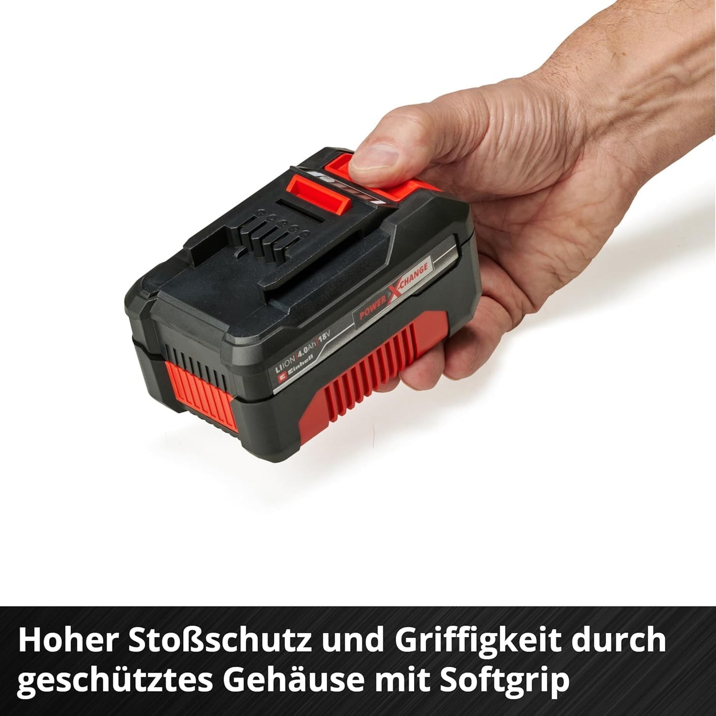 Akku PXC-Twinpack 4,0 Ah Power X-Change (Li-Ion, 18 V, 2x 4,0 Ah, für alle PXC-Geräte geeignet, proaktives Batteriemanagement, situativ angepasste Ladezyklen)