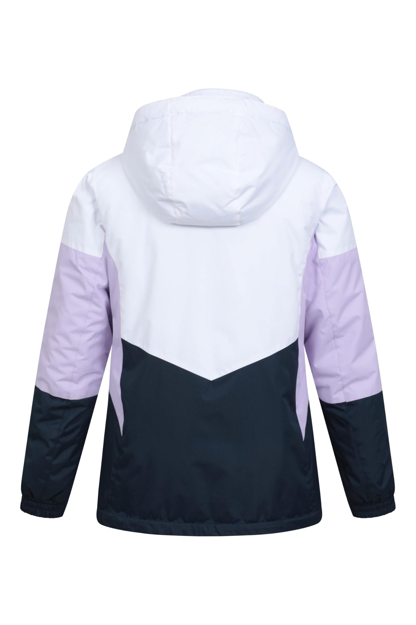 Mountain Warehouse Moon Damen-Skijacke - Schneedicht, Mikrofaser-Isolierung, winddichte Winterjacke, warm, verstellbare Kapuze - Ski-Bekleidung für den Snowboard-Urlaub Flieder Damengröße EU 44