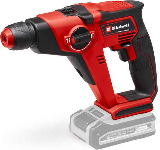 Akku-Bohrhammer TE-HD 18/12 Li-Solo Power X-Change (Lithium-Ionen, 18 V, 1,3 J, Bohrleistung in Beton 12 mm, SDS-plus-Aufnahme, LED-Licht, ohne Akku und Ladegerät)