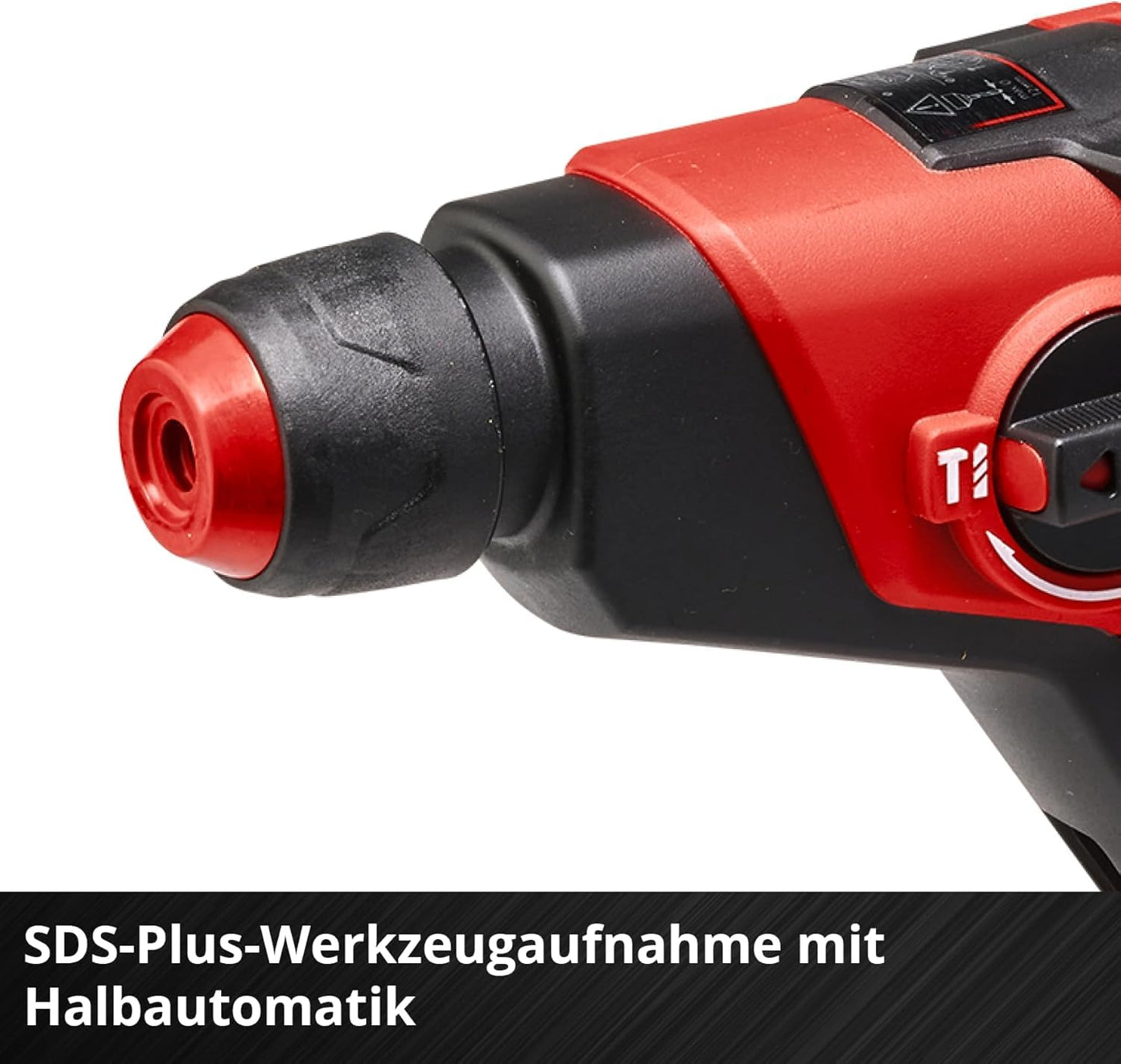 Akku-Bohrhammer TE-HD 18/12 Li-Solo Power X-Change (Lithium-Ionen, 18 V, 1,3 J, Bohrleistung in Beton 12 mm, SDS-plus-Aufnahme, LED-Licht, ohne Akku und Ladegerät)