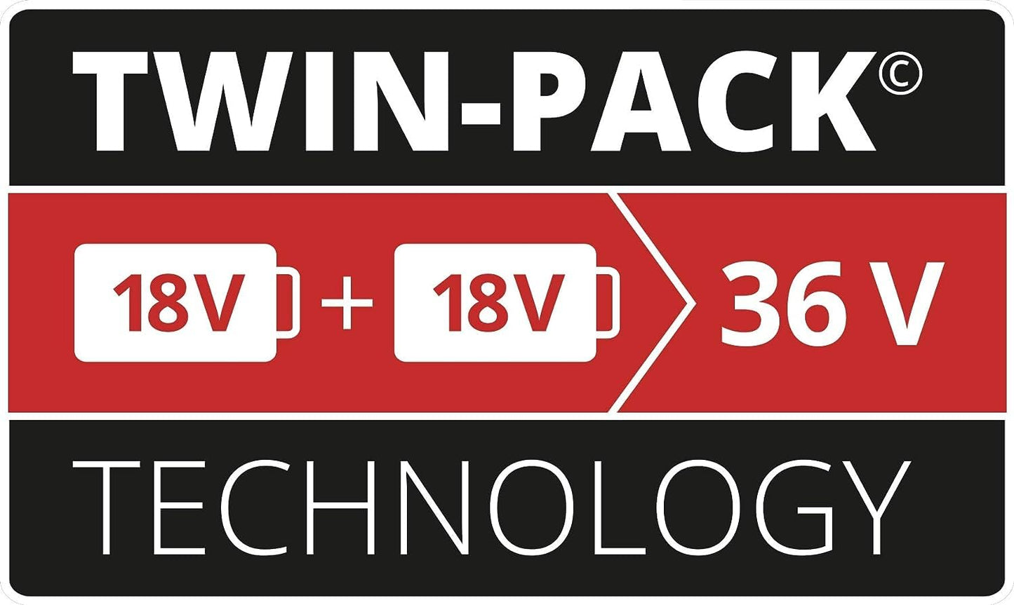 Akku PXC-Twinpack 2,5 Ah Power X-Change (Li-Ion, 18 V, 2x 2,5 Ah-Akkus, universell für alle PXC-Geräte, proaktives Batteriemanagement, angepasste Ladezyklen)