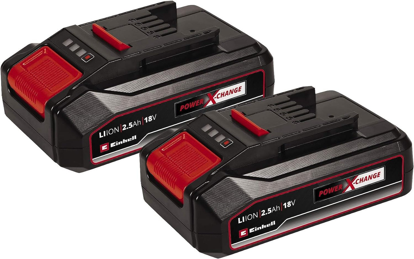 Akku PXC-Twinpack 2,5 Ah Power X-Change (Li-Ion, 18 V, 2x 2,5 Ah-Akkus, universell für alle PXC-Geräte, proaktives Batteriemanagement, angepasste Ladezyklen)