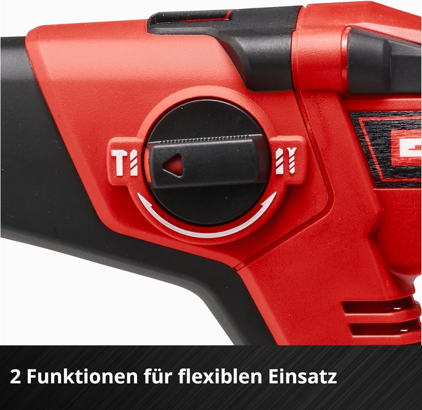 Akku-Bohrhammer TE-HD 18/12 Li-Solo Power X-Change (Lithium-Ionen, 18 V, 1,3 J, Bohrleistung in Beton 12 mm, SDS-plus-Aufnahme, LED-Licht, ohne Akku und Ladegerät)