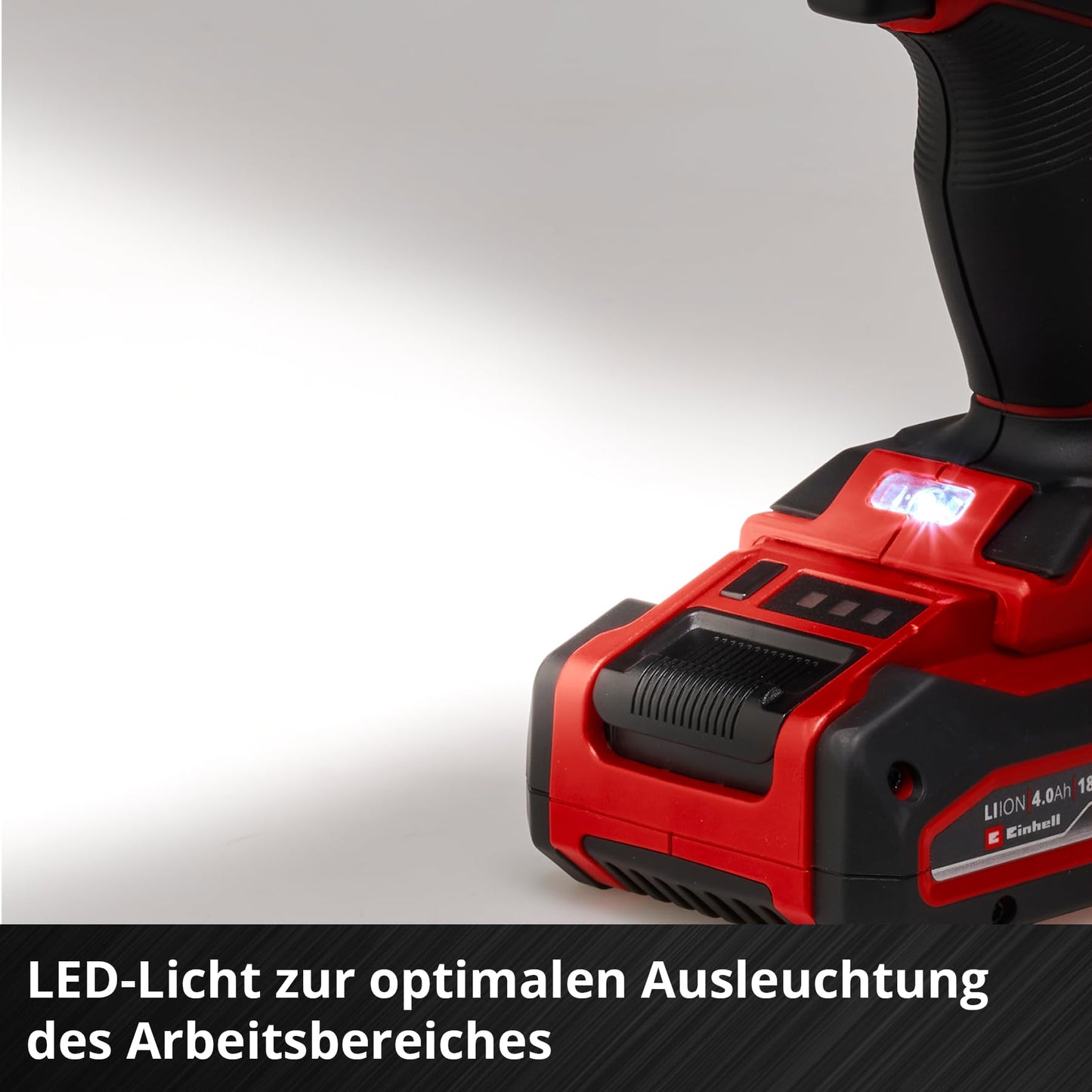 Professional Akkuschrauber TP-CD 18 Li Brushless Solo Power X-Change (Li-Ion, Rot, 18 V, 2 Gang, 60Nm/Brushless/ohne Akku, LED Licht und Ladegerät)