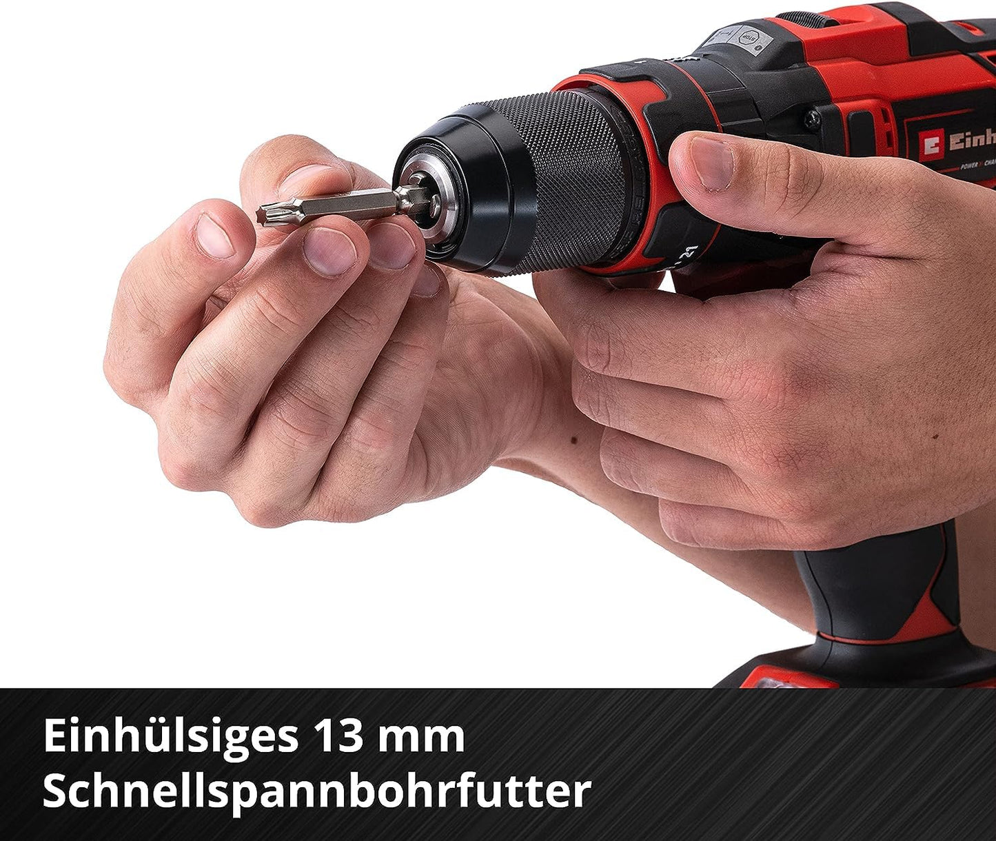 Akku-Schlagbohrschrauber-Set TE-CD 18/40 Li-i +64 (2x2,0 Ah) Power X-Change (Li-Ion, 18 V, 40 Nm, Drehzahl-Elektronik, 2-Gang-Getriebe, max. 24.000 min-1, inkl. Akkus, Ladegerät & Zubehör)