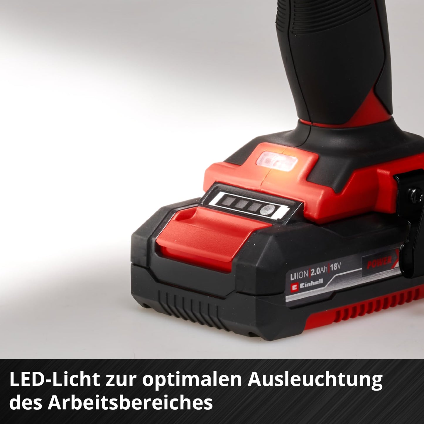 Akku-Schlagbohrschrauber TE-CD 18/48 Li-i Kit Power X-Change (18 V, 48 Nm, Schlagbohrfunktion, 13 mm Bohrfutter, 2 Gang, Koffer, inkl. 2x 2,0 Ah Akkus + Ladegerät)