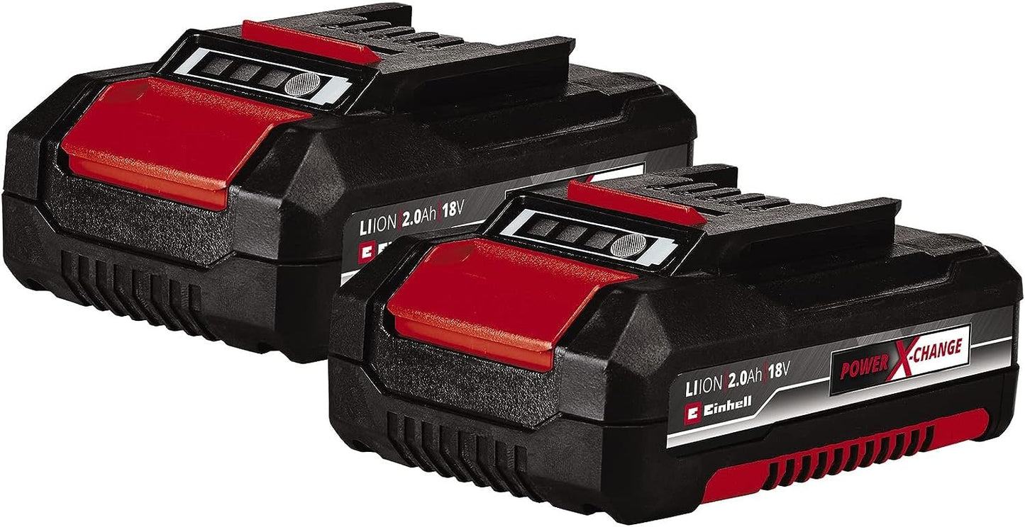 Professional Akku-Schlagbohrschrauber TP-CD 18/50 Li-i BL+ 39 (2x2,0Ah) Power X-Change (Li-Ion, 18 V, 50 Nm, Schlagzahl 28.800 min-1, inkl. 2x 2,0Ah , Ladegerät, Koffer, 39-tlg. Bit-Set)