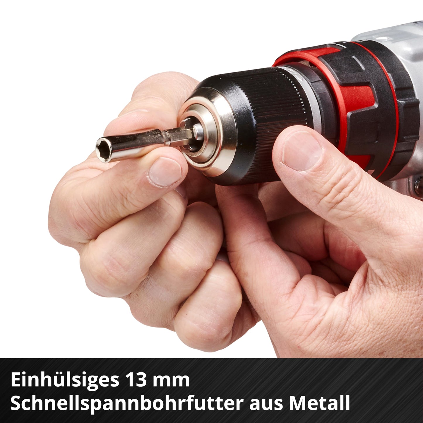 Professional Akkuschrauber TE-CD 18 Li-i BL Solo Power X-Change (18 V, Schlagfunktion, Brushless, 60 Nm, 2 Gang, 13 mm Metallbohrfutter, LED Licht, ohne Akku)