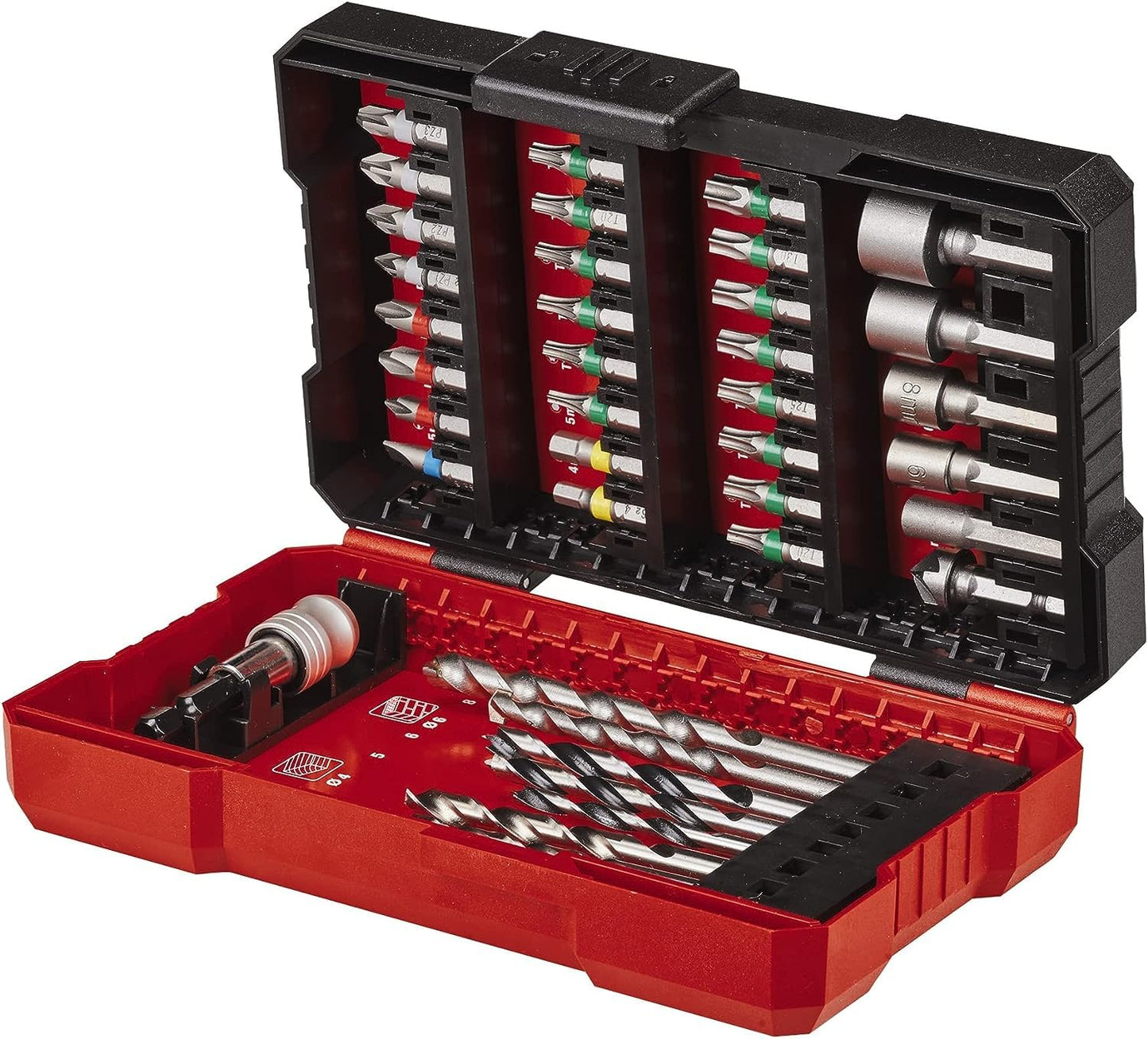 Professional Akku-Schlagbohrschrauber TP-CD 18/50 Li-i BL+ 39 (2x2,0Ah) Power X-Change (Li-Ion, 18 V, 50 Nm, Schlagzahl 28.800 min-1, inkl. 2x 2,0Ah , Ladegerät, Koffer, 39-tlg. Bit-Set)