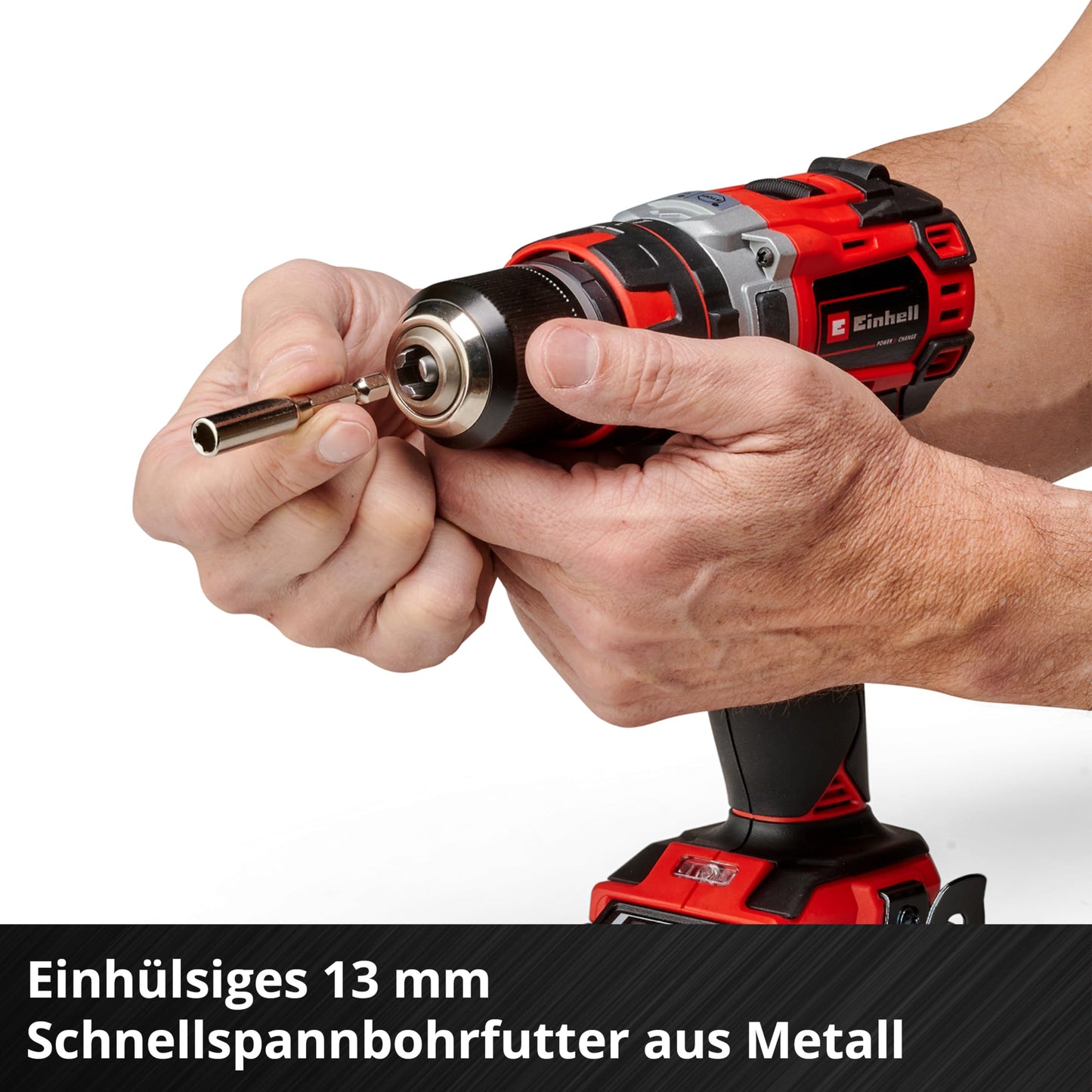 professional Akku-Schlagbohrschrauber TP-CD 18/50 Li-i BL Solo Power X-Change (18V, Brushless, 50 Nm, Schlagbohrfunktion, 2 Gang, 13 mm Bohrfutter, ohne Akku)
