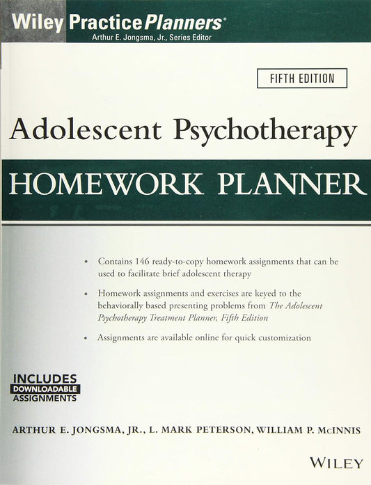 Adolescent Psychotherapy Homework Planner (Practice Planners) 5th Edition by David J. Berghuis e-book PDF - skihosevxAdolescent Psychotherapy Homework Planner (Practice Planners) 5th Edition by David J. Berghuis e-book PDFit-booksskihosevx