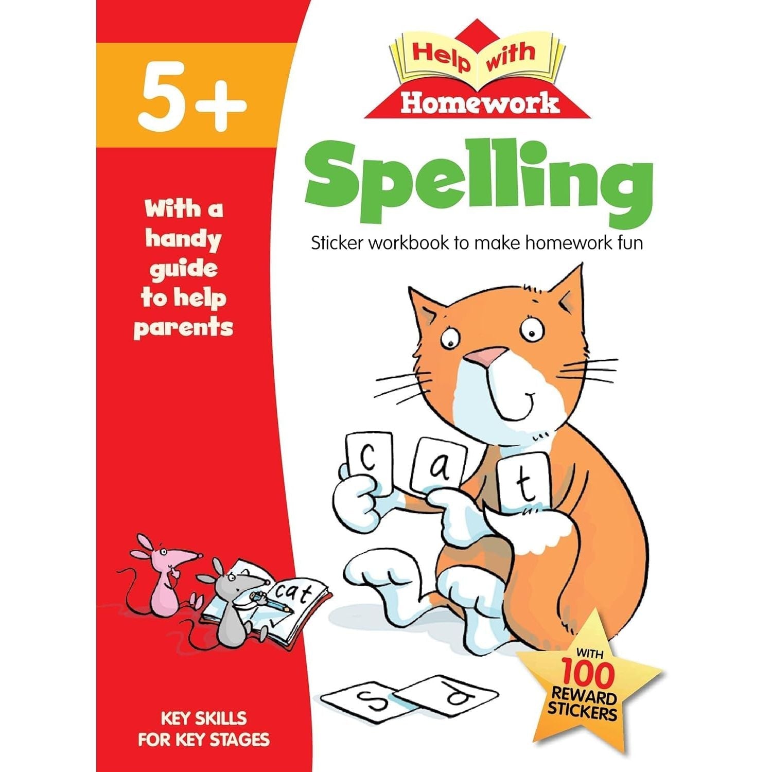 Age 5+ Key Skills Help With Homework 5 Books Collection Set with Stickers (Maths, Handwriting, Adding & Subtracting, Spelling, Reading & Writing) - skihosevxAge 5+ Key Skills Help With Homework 5 Books Collection Set with Stickers (Maths, Handwriting, Adding & Subtracting, Spelling, Reading & Writing)Autumn PublishingHelp With HomeworkskihosevxPLD23895Autumn Publishing