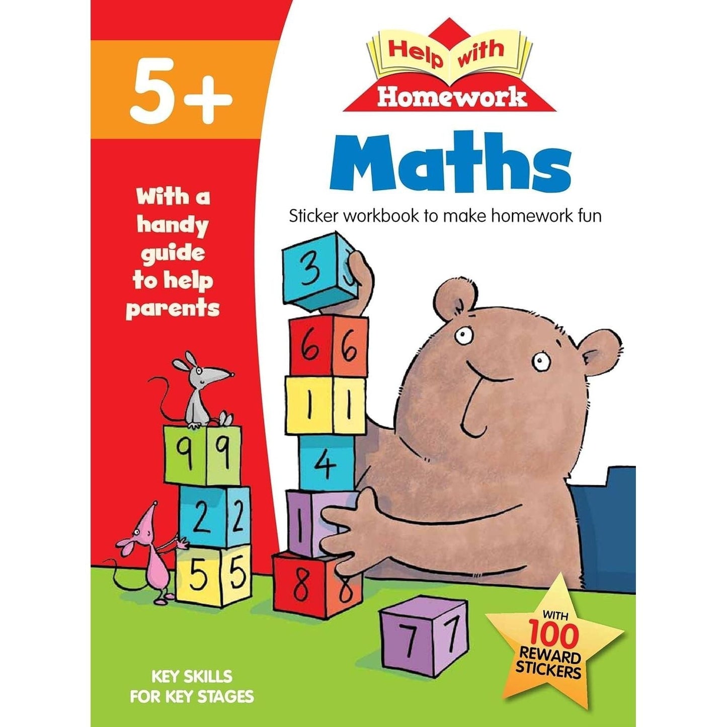 Age 5+ Key Skills Help With Homework 5 Books Collection Set with Stickers (Maths, Handwriting, Adding & Subtracting, Spelling, Reading & Writing) - skihosevxAge 5+ Key Skills Help With Homework 5 Books Collection Set with Stickers (Maths, Handwriting, Adding & Subtracting, Spelling, Reading & Writing)Autumn PublishingHelp With HomeworkskihosevxPLD23895Autumn Publishing