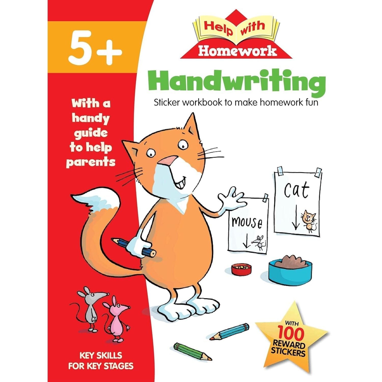 Age 5+ Key Skills Help With Homework 5 Books Collection Set with Stickers (Maths, Handwriting, Adding & Subtracting, Spelling, Reading & Writing) - skihosevxAge 5+ Key Skills Help With Homework 5 Books Collection Set with Stickers (Maths, Handwriting, Adding & Subtracting, Spelling, Reading & Writing)Autumn PublishingHelp With HomeworkskihosevxPLD23895Autumn Publishing