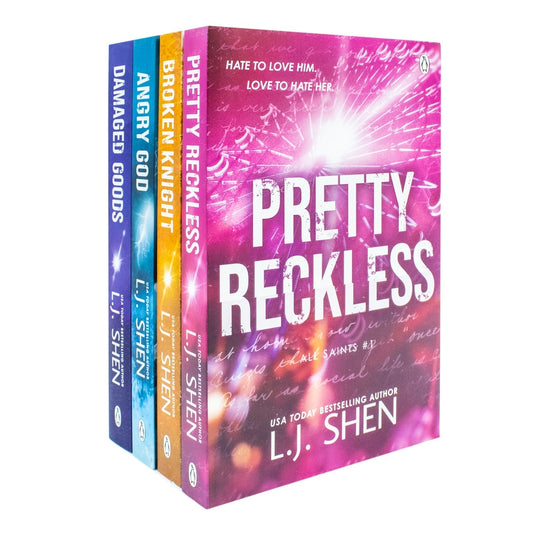 All Saints High Series (Book 1-4) by L. J. Shen 4 Books Collection Set (Pretty Reckless, Broken Knight, Angry God and Damaged Goods) - skihosevxAll Saints High Series (Book 1-4) by L. J. Shen 4 Books Collection Set (Pretty Reckless, Broken Knight, Angry God and Damaged Goods)Penguin UKskihosevxskihosevxVRT26882Penguin UK