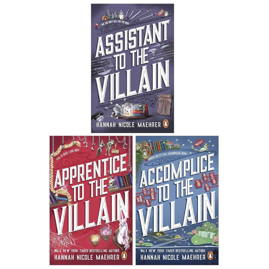 Assistant to the Villain Series By Hannah Nicole Maehrer 3 Books Collection Set (Assistant to the Villain, Apprentice to the Villain & Accomplice to the Villain) - skihosevxAssistant to the Villain Series By Hannah Nicole Maehrer 3 Books Collection Set (Assistant to the Villain, Apprentice to the Villain & Accomplice to the Villain)Penguin UKskihosevxskihosevxPLD23994Penguin UK