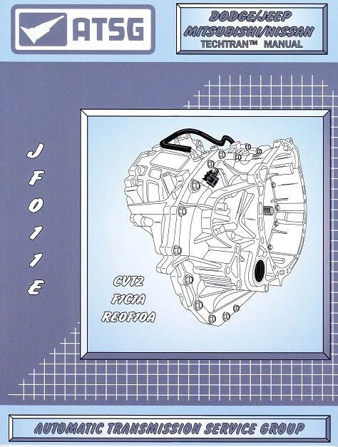 ATSG Dodge Jeep Mitsubishi Nissan JF011E CVT2 F1C1A Transmission Rebuild Manual - skihosevxATSG Dodge Jeep Mitsubishi Nissan JF011E CVT2 F1C1A Transmission Rebuild ManualRebuild ManualskihosevxskihosevxRebuild Manual