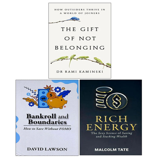 Bankroll and Boundaries, The Gift of Not Belonging(HB), RICH ENERGY 3 Books Collection Set - skihosevxBankroll and Boundaries, The Gift of Not Belonging(HB), RICH ENERGY 3 Books Collection SetScribe UK/ Rupa PublicationsskihosevxskihosevxVRT26872Scribe UK/ Rupa Publications