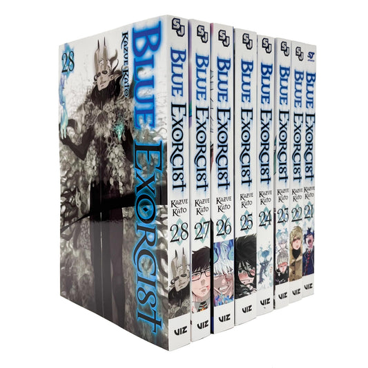 Blue Exorcist Volume 21-28 Collection 8 Books Set Series 5 By Kazue Kato - skihosevxBlue Exorcist Volume 21-28 Collection 8 Books Set Series 5 By Kazue KatoViz Media LtdskihosevxPLD23914