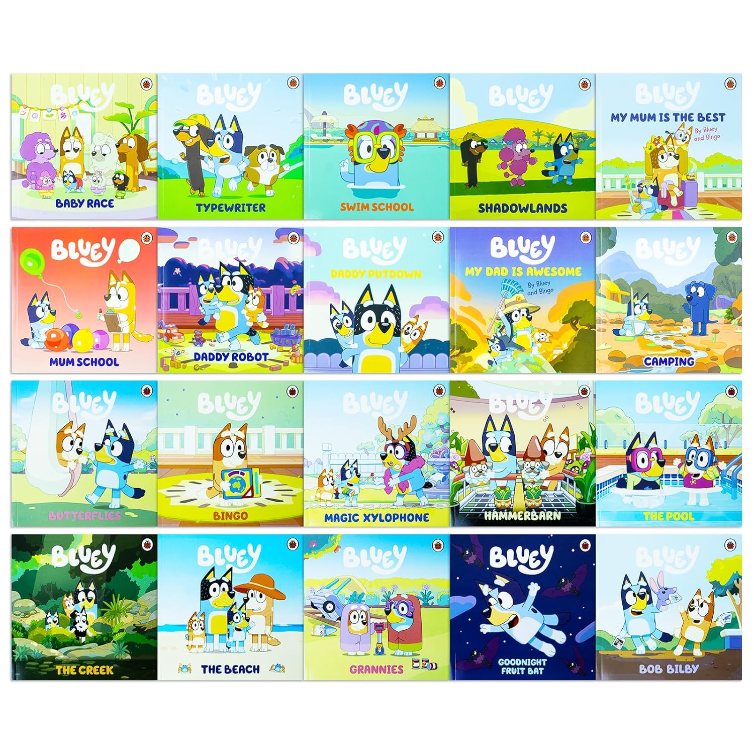 Bluey lets Do This! & Bluey Gotta Be Done! 20 Book Collection Box Set by Bluey - skihosevxBluey lets Do This! & Bluey Gotta Be Done! 20 Book Collection Box Set by BlueyLadybird LTDskihosevxskihosevxPLD23982Ladybird LTD