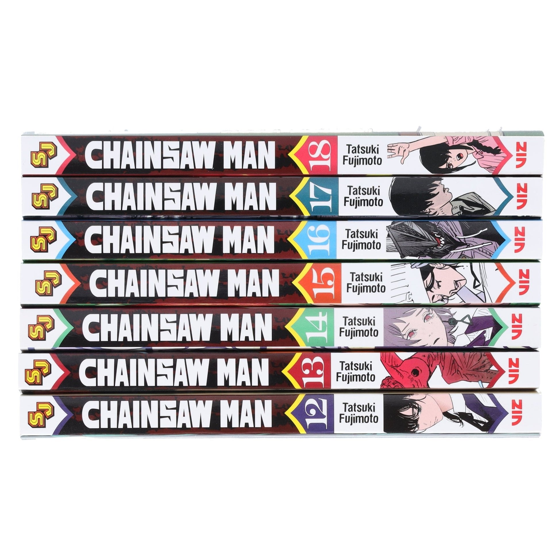 Chainsaw Man Volume 12-18 by Tatsuki Fujimoto: 7 Books Collection Set - Manga - E-B00k - skihosevxChainsaw Man Volume 12-18 by Tatsuki Fujimoto: 7 Books Collection Set - Manga - E-B00kGraphic NovelsViz Media, Subs. of Shogakukan IncskihosevxB2D7491Graphic Novels