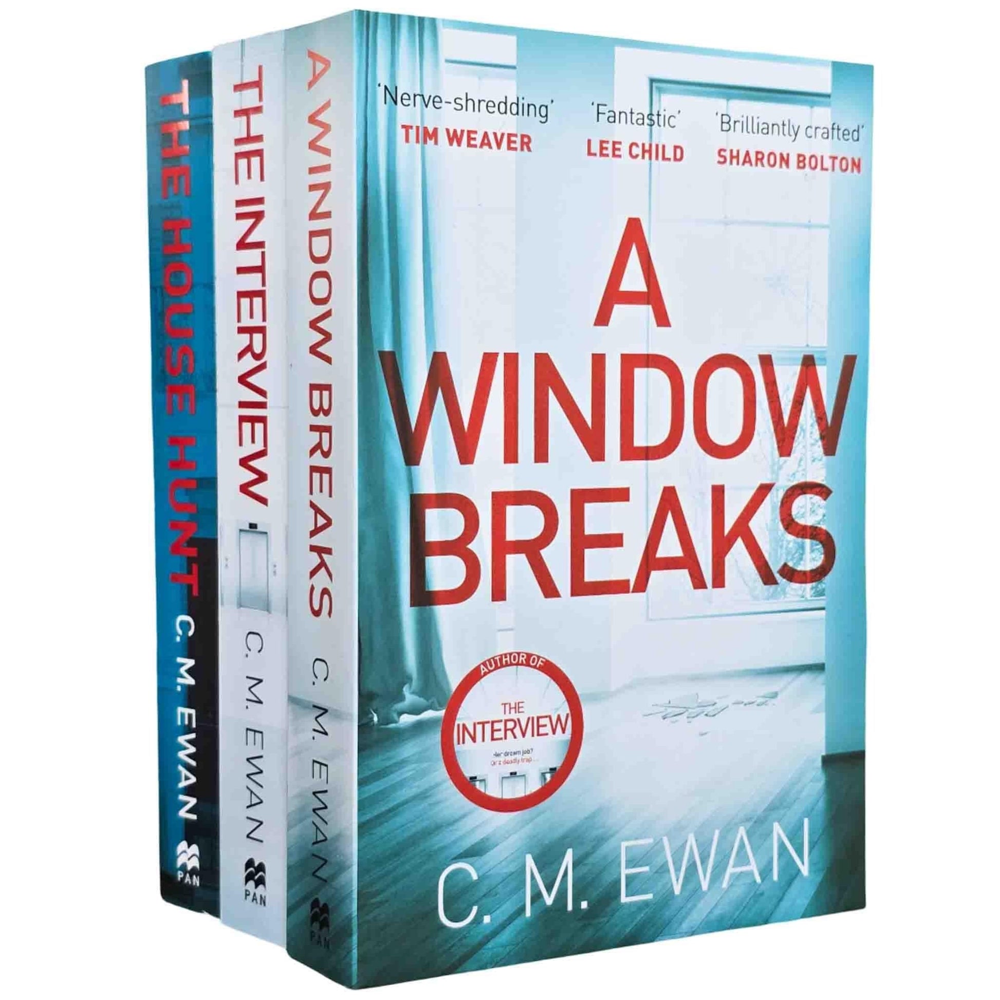 CM Ewan 3 Books Collection Set (A Window Breaks, The Interview and The House Hunt) - skihosevxCM Ewan 3 Books Collection Set (A Window Breaks, The Interview and The House Hunt)skihosevxskihosevxPLD24016