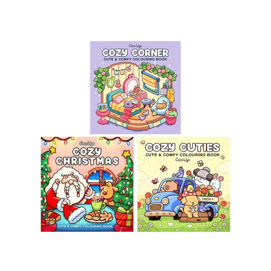 Coco Wyo Cozy Colouring Collection 3 Books Set (Cozy Corner, Cozy Cuties, Cozy Christmas) - skihosevxCoco Wyo Cozy Colouring Collection 3 Books Set (Cozy Corner, Cozy Cuties, Cozy Christmas)PenguinskihosevxskihosevxPLD23993Penguin
