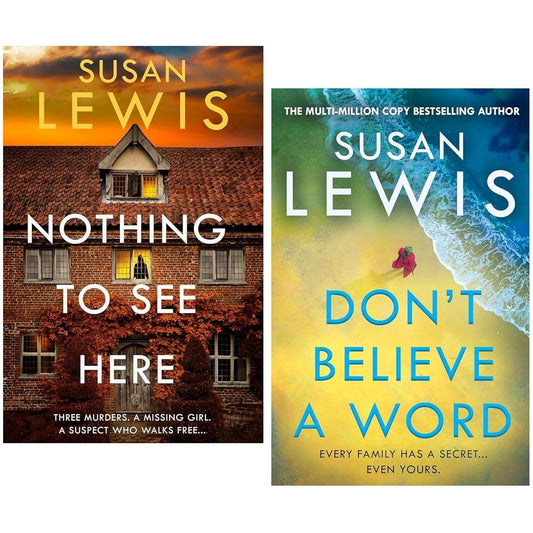 Cristy Ward Thriller 2 Books Collection Set by Susan Lewis (Nothing to See Here & Don't Believe a Word) - skihosevxCristy Ward Thriller 2 Books Collection Set by Susan Lewis (Nothing to See Here & Don't Believe a Word)HarperCollins UKskihosevxskihosevxVRT26917HarperCollins UK