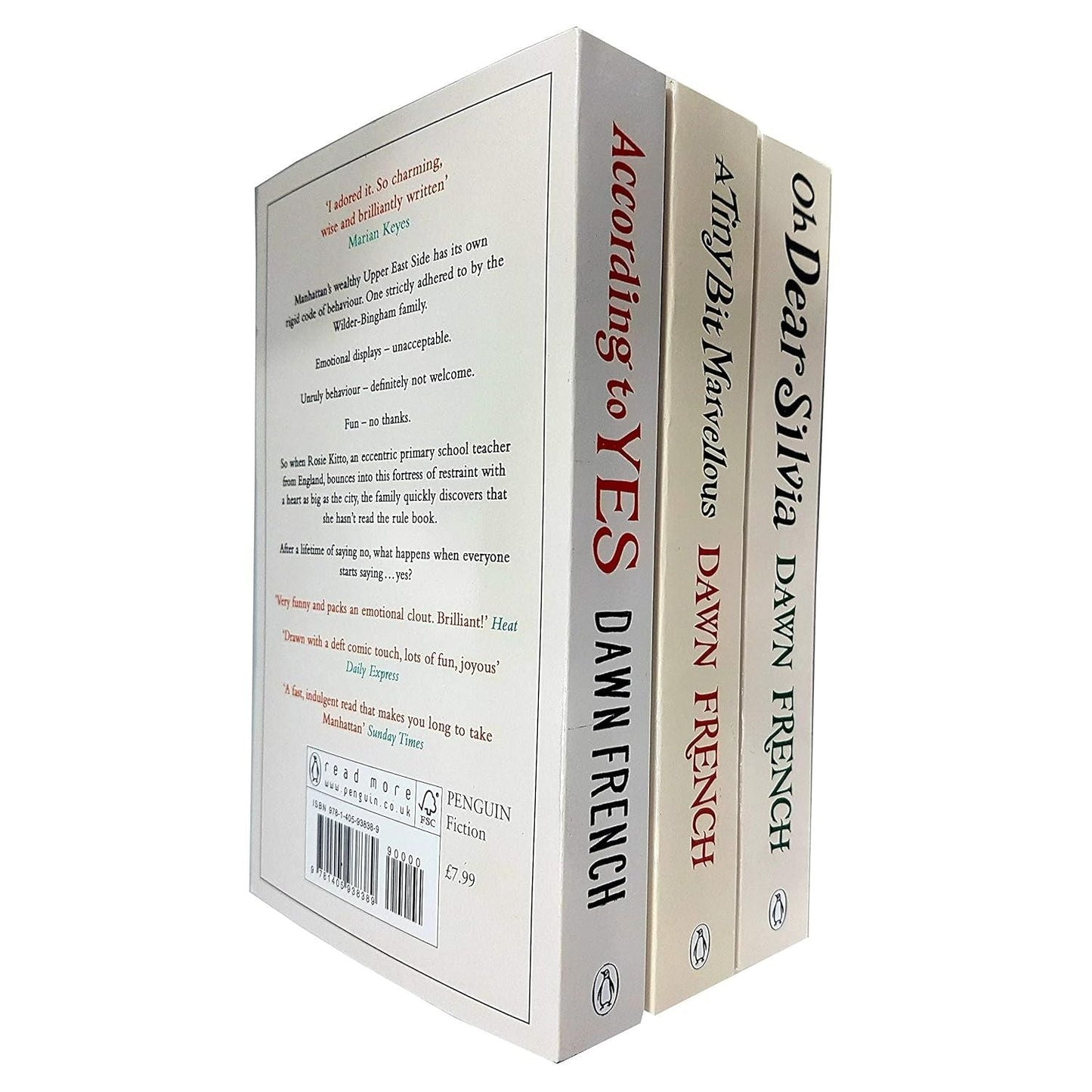 Dawn French 3 Books Collection Set (According to Yes, A Tiny Bit Marvellous and Oh Dear Silvia) - skihosevxDawn French 3 Books Collection Set (According to Yes, A Tiny Bit Marvellous and Oh Dear Silvia)PenguinskihosevxskihosevxPLD4375-1Penguin
