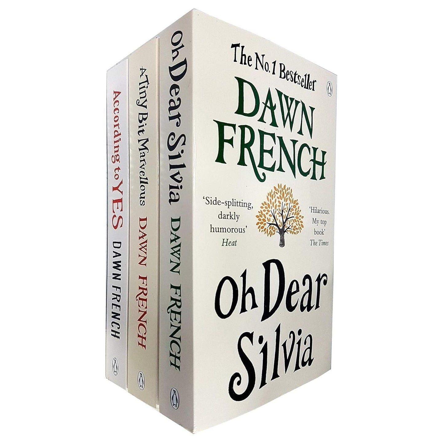 Dawn French 3 Books Collection Set (According to Yes, A Tiny Bit Marvellous and Oh Dear Silvia) - skihosevxDawn French 3 Books Collection Set (According to Yes, A Tiny Bit Marvellous and Oh Dear Silvia)PenguinskihosevxskihosevxPLD4375-1Penguin