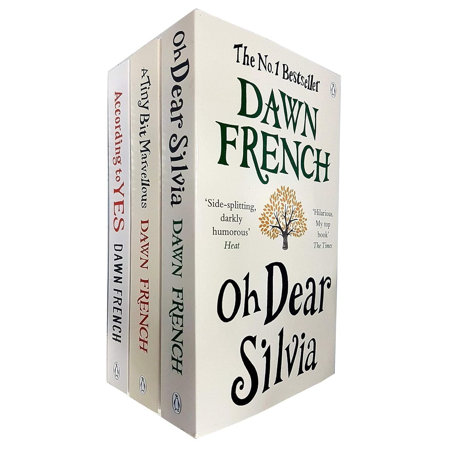 Dawn French 3 Books Collection Set (According to Yes, A Tiny Bit Marvellous and Oh Dear Silvia) - skihosevxDawn French 3 Books Collection Set (According to Yes, A Tiny Bit Marvellous and Oh Dear Silvia)PenguinskihosevxskihosevxPLD4375-1Penguin
