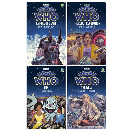 Doctor Who Target Novels 4 Books Collection Set (Empire of Death, The Robot Revolution, Lux and The Well) - skihosevxDoctor Who Target Novels 4 Books Collection Set (Empire of Death, The Robot Revolution, Lux and The Well)Penguin UKskihosevxskihosevxPLD23975Penguin UK