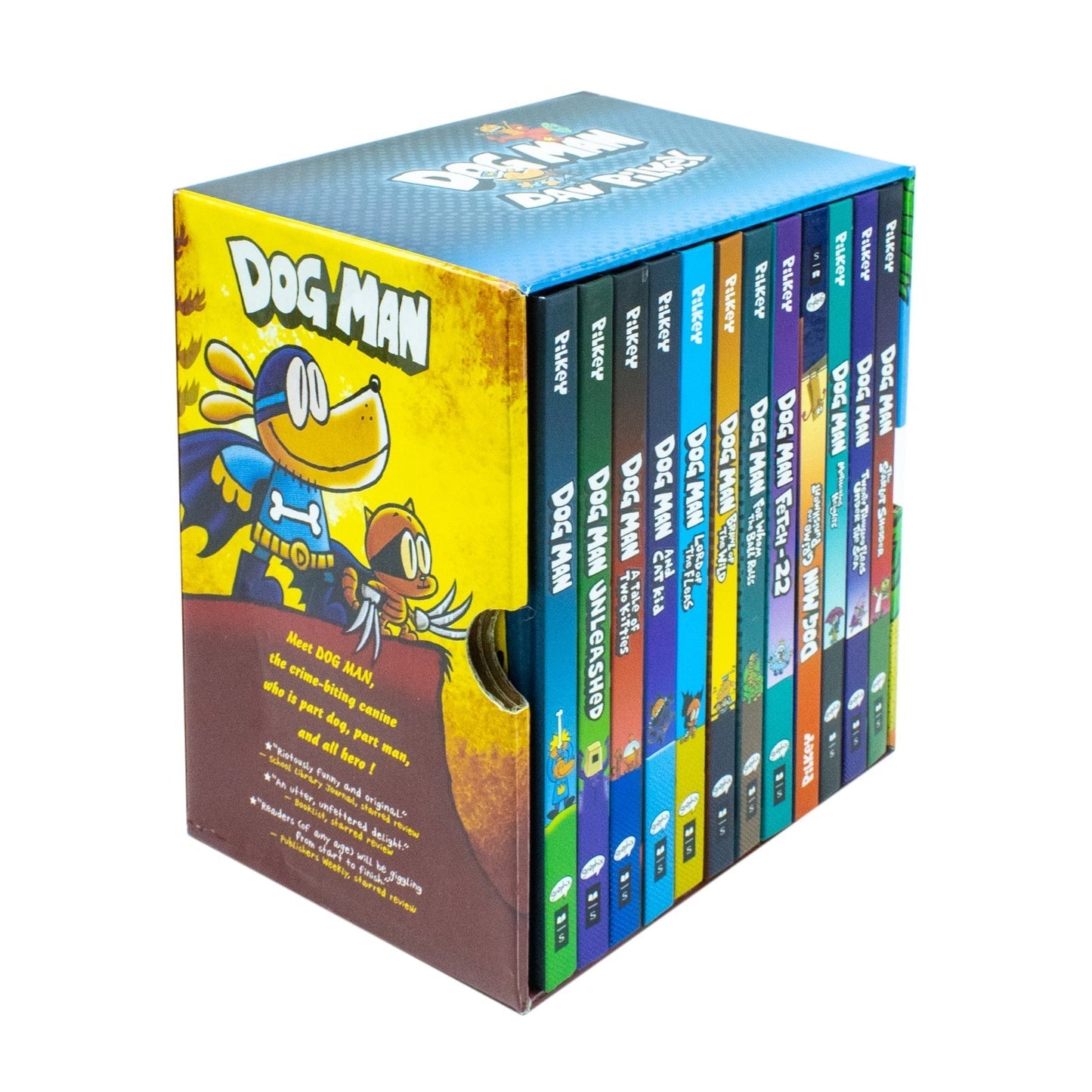 Dog Man (Book 1-12) by Dav Pilkey 12 Books Collection Set (Dog Man, Unleashed, A Tale of Two Kitties, Dog Man and Cat Kid) - skihosevxDog Man (Book 1-12) by Dav Pilkey 12 Books Collection Set (Dog Man, Unleashed, A Tale of Two Kitties, Dog Man and Cat Kid)Scholastic UKskihosevxskihosevxPLD24052Scholastic UK