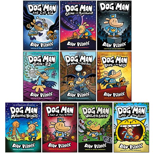 Dog Man Series 10 Books Collection Set By Dav Pilkey (Dog Man, Unleashed, A Tale of Two Kitties) - skihosevxDog Man Series 10 Books Collection Set By Dav Pilkey (Dog Man, Unleashed, A Tale of Two Kitties)ScholasticskihosevxskihosevxPLD16753Scholastic