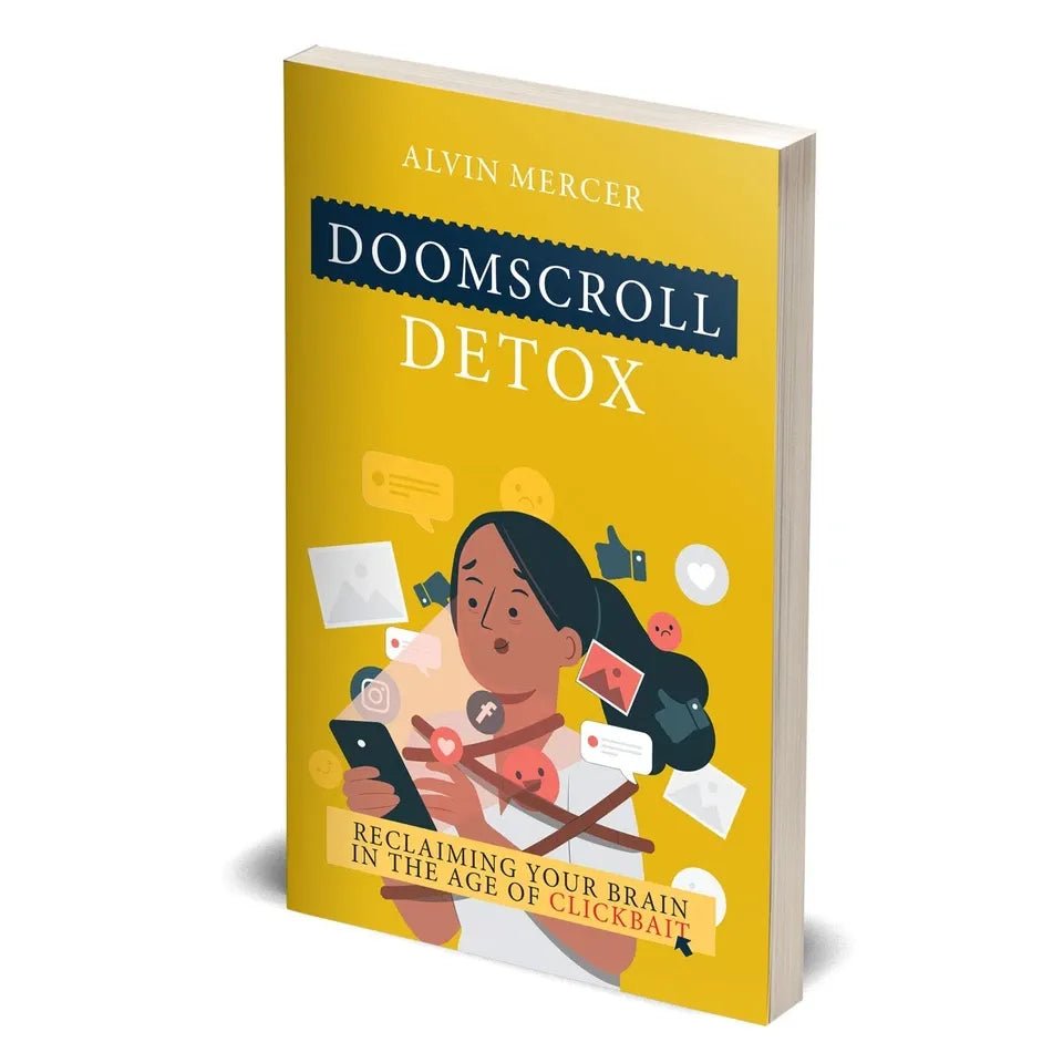 Doomscroll Detox: Reclaiming Your Brain in the Age of Clickbait by Alvin Mercer - skihosevxDoomscroll Detox: Reclaiming Your Brain in the Age of Clickbait by Alvin MercerRupa PublicationsRichard Nolan & ALVIN MERCERskihosevxSNG22113Rupa Publications