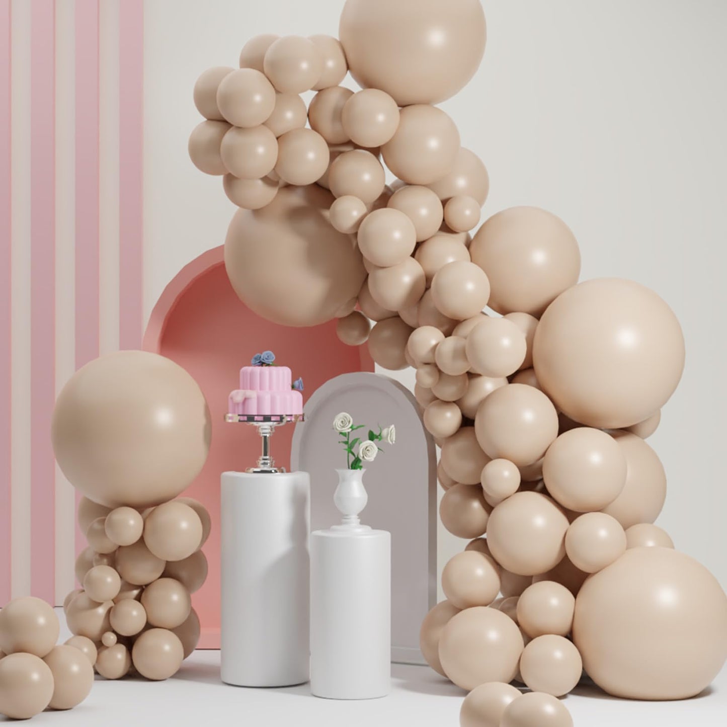 Double Stuffed Beige Balloons, Nude Beige Tan Balloon Arch,18 12 10 5 Inch Double Stuffed Apricot Brown Different Sizes for Neutral Baby Shower,Boho Party,Teddy Bear Birthday Party Decoration(Beige01) - skihosevxDouble Stuffed Beige Balloons, Nude Beige Tan Balloon Arch,18 12 10 5 Inch Double Stuffed Apricot Brown Different Sizes for Neutral Baby Shower,Boho Party,Teddy Bear Birthday Party Decoration(Beige01)skihosevxskihosevxB0CRBB8DQH