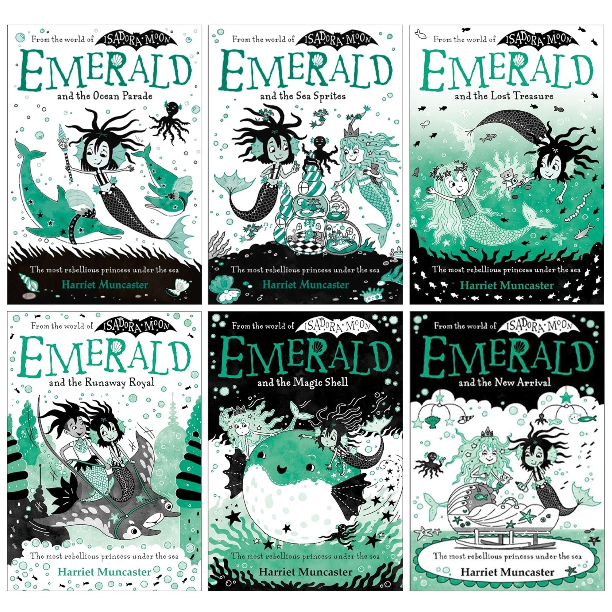 Emerald Series Book 1-6 World Of Isadora Moon 6 Books Collection Set by Harriet Muncaster (Emerald and the Magic Shell) - skihosevxEmerald Series Book 1-6 World Of Isadora Moon 6 Books Collection Set by Harriet Muncaster (Emerald and the Magic Shell)Oxford University Press UKskihosevxskihosevxPLD23974Oxford University Press UK
