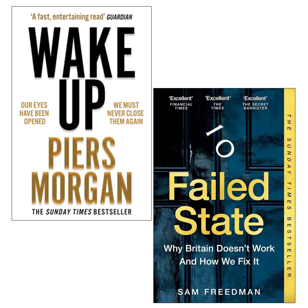 Failed State, Wake Up: Why the world has gone nuts 2 Books Collection Set - skihosevxFailed State, Wake Up: Why the world has gone nuts 2 Books Collection SetHarperCollins NonFiction/PanSam Freedman & Ash SarkarskihosevxVRT-26818HarperCollins NonFiction/Pan