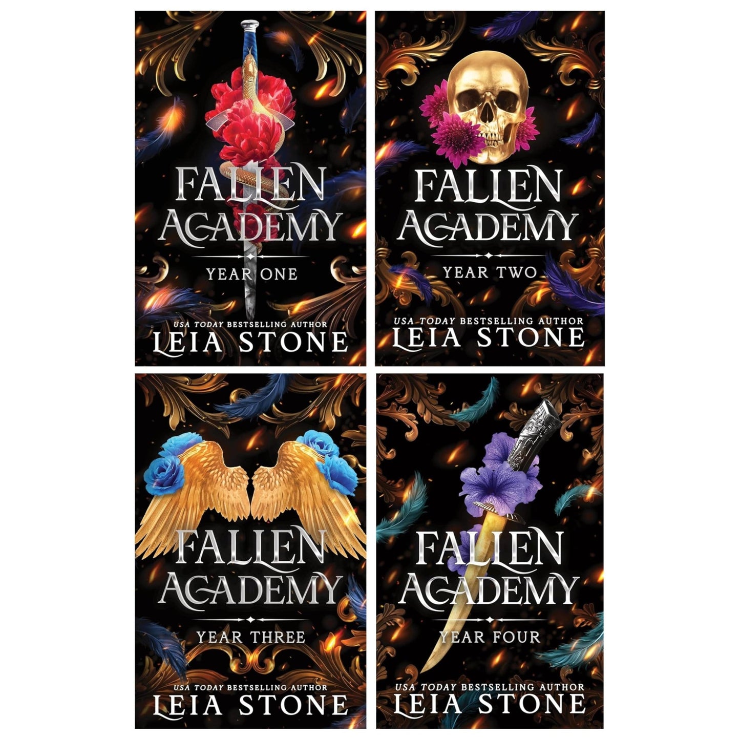 Fallen Academy Series (Book 1-4) by Leia Stone 4 Books Collection Set - skihosevxFallen Academy Series (Book 1-4) by Leia Stone 4 Books Collection SetSourcebooks UKskihosevxskihosevxPLD23963Sourcebooks UK
