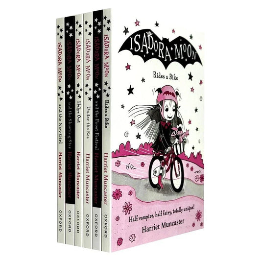 Isadora Moon Series By Harriet Muncaster illustrated 6 Books Collection Set (Isadora Moon Rides a Bike, Helps Out, The New Girl) - skihosevxIsadora Moon Series By Harriet Muncaster illustrated 6 Books Collection Set (Isadora Moon Rides a Bike, Helps Out, The New Girl)Oxford University PressskihosevxskihosevxPLD23973Oxford University Press